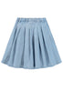Washed Denim Skirt
