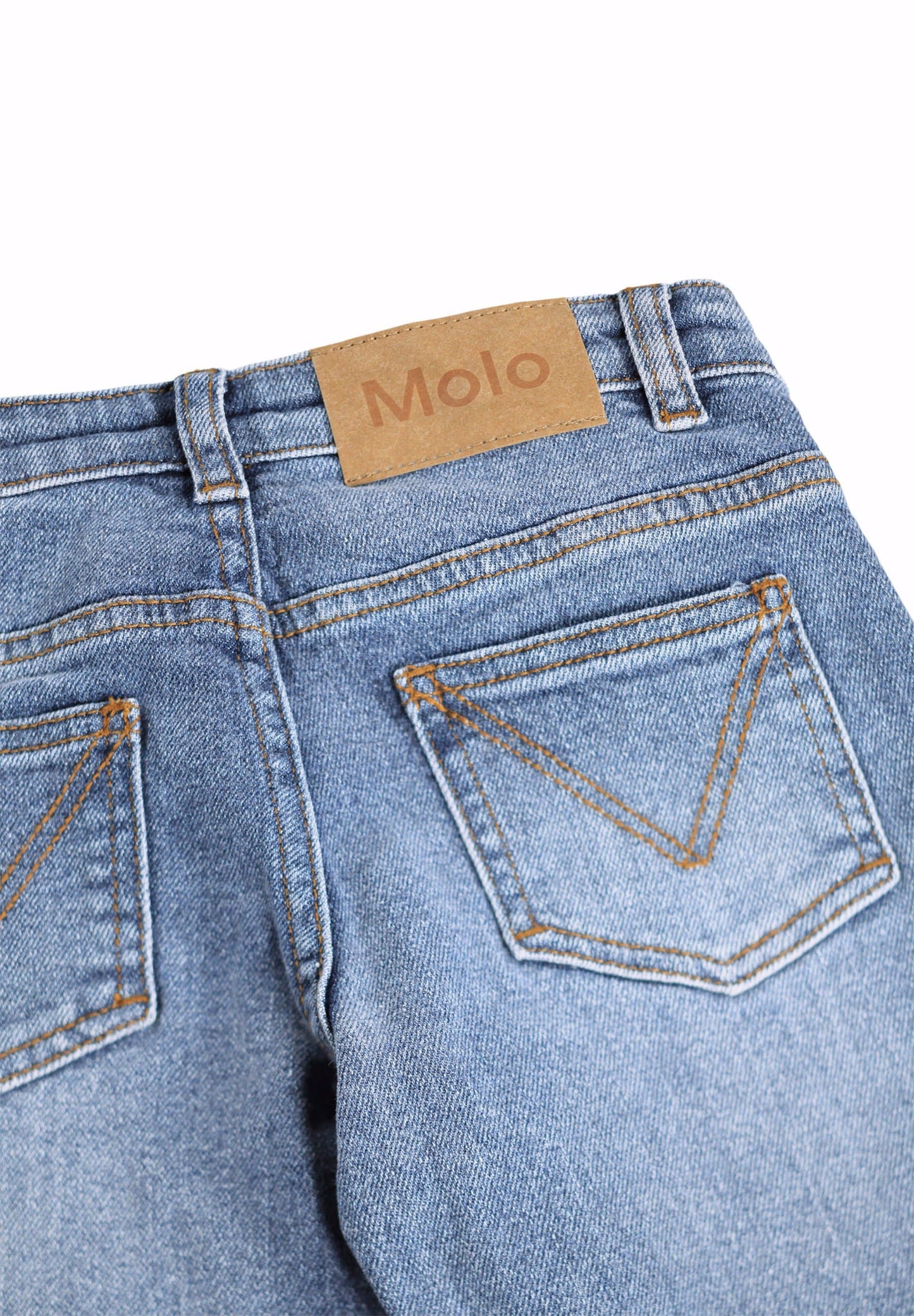 Atla Bootcut Washed Denim Jeans
