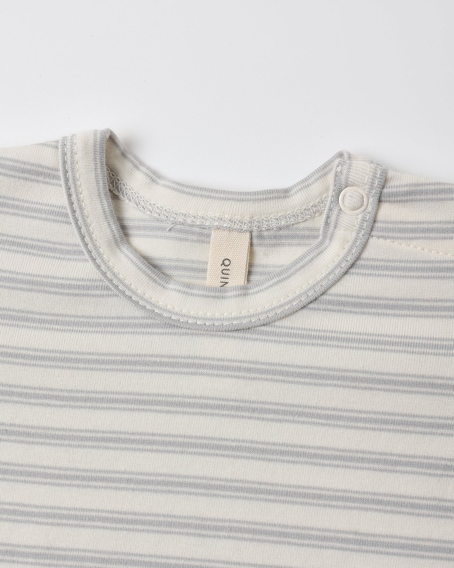 2 Pack Bodysuit Squirrel and Cloud Stripe, squirrel print close-up