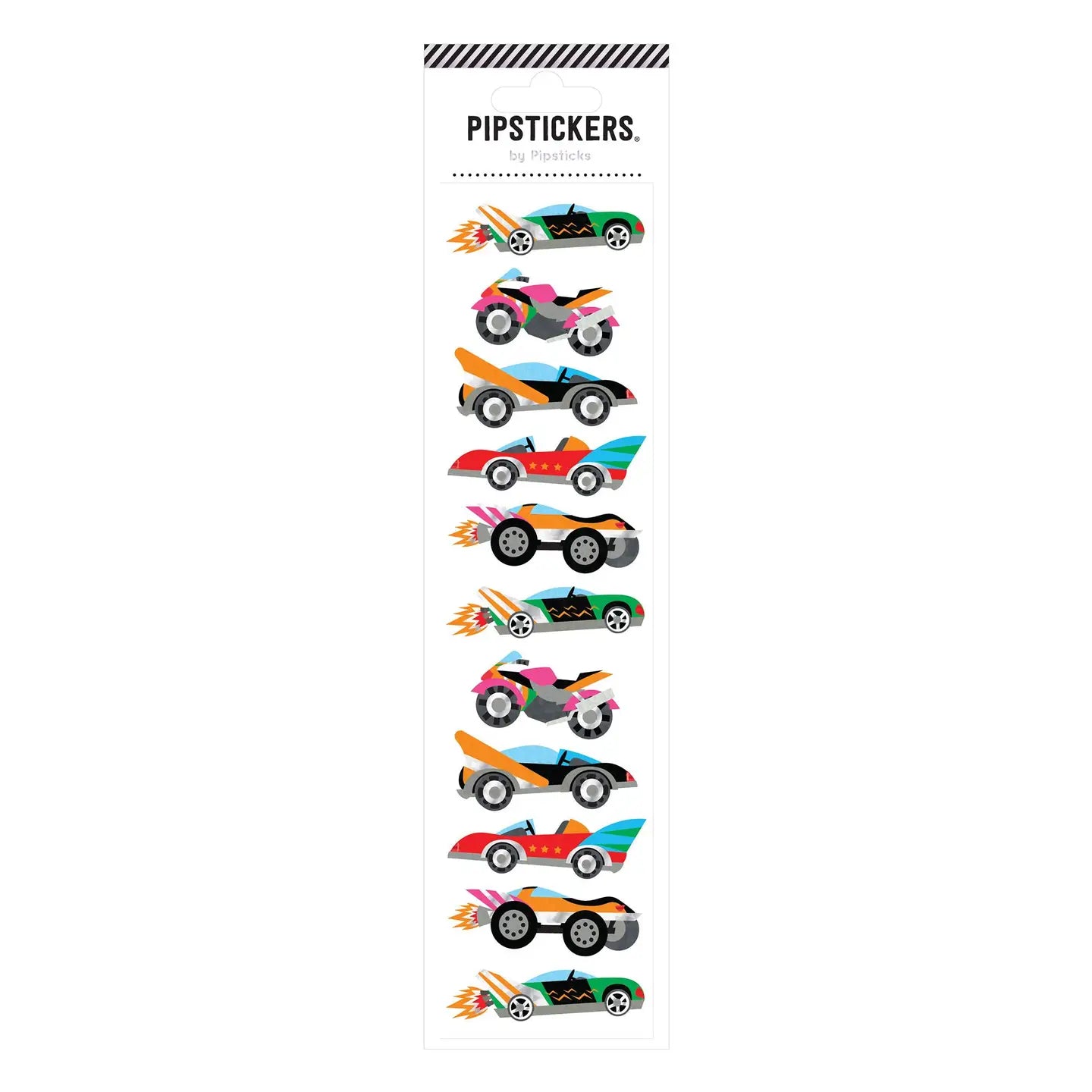 Wheelie Fast Sticker Sheet