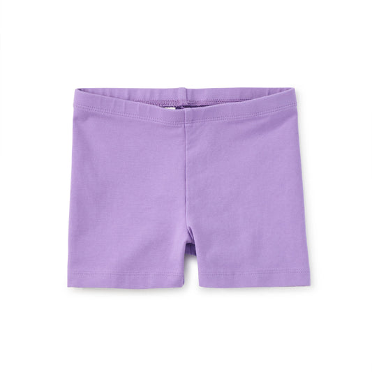 Purple shorts on a white background