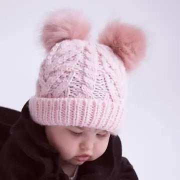 Pink Fluffer Beanie