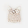Flower Bunny Knit Beanie