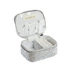 Silver Glitter Jewelry Box