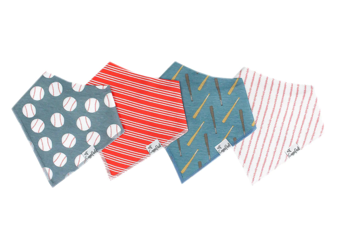 4 Pack Bib Sets 180 BABY GEAR Copper Pearl Slugger