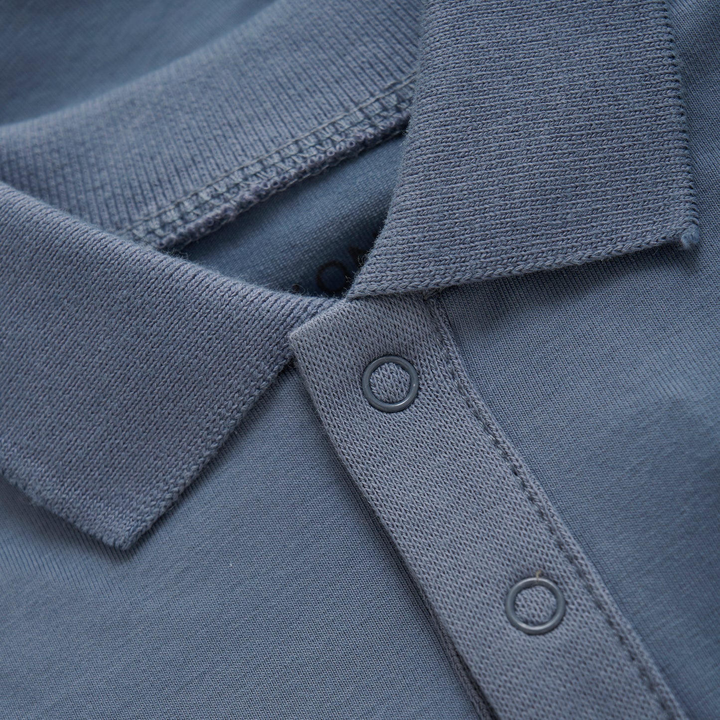Flint Stone Collared Onesie