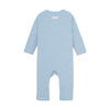 Blue Fog Ribbed Romper