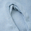 Blue Fog Ribbed Romper