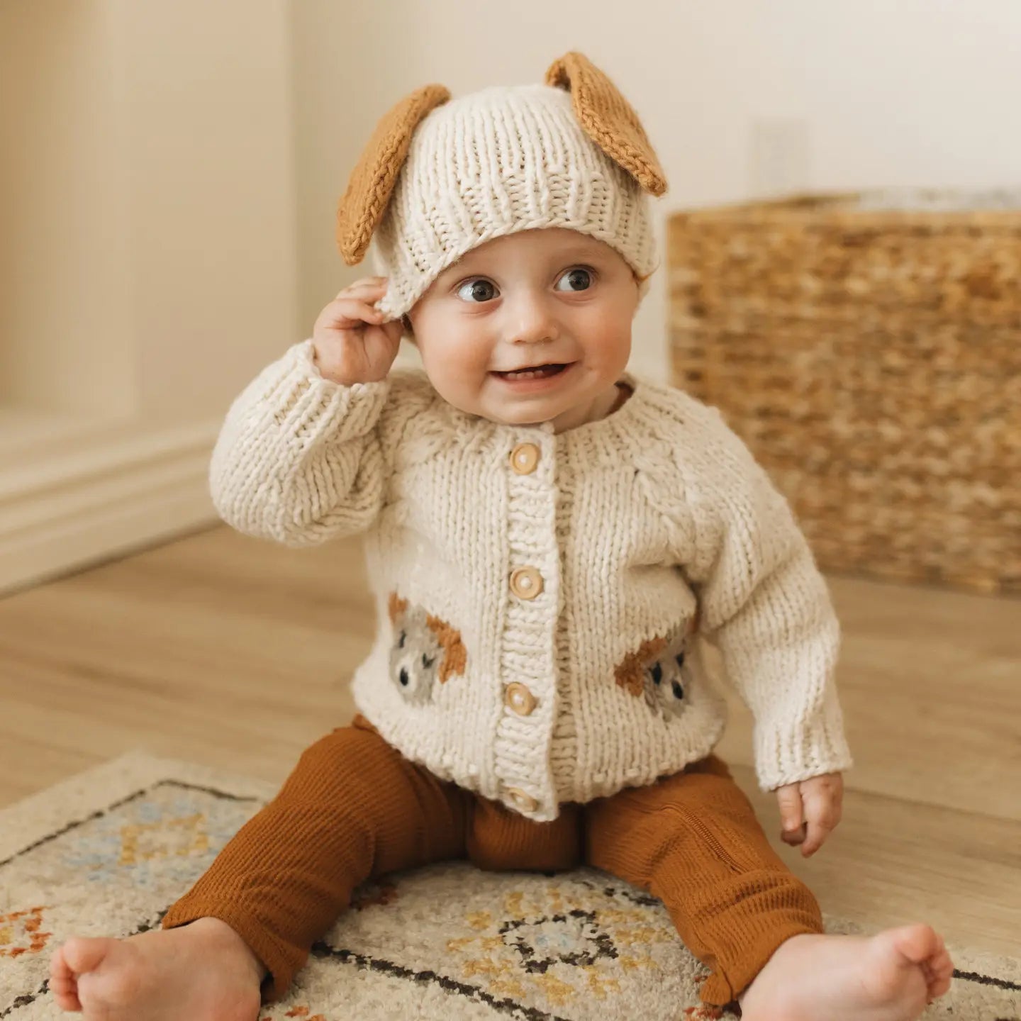 Puppy Natural Cardigan