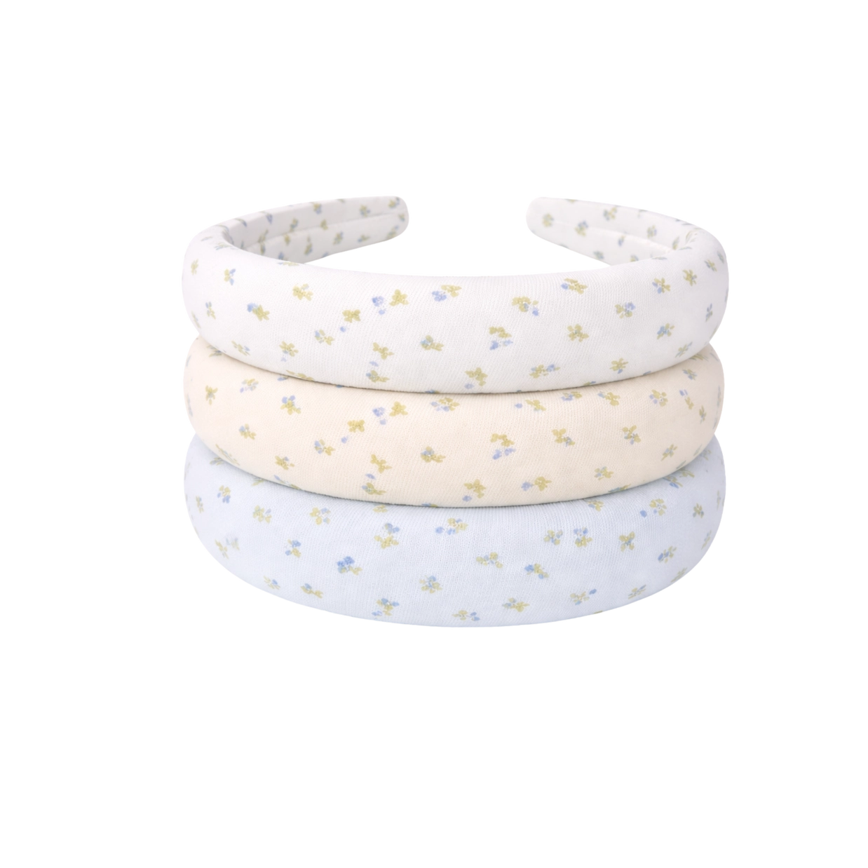 Antique White Botanic Padded Headband