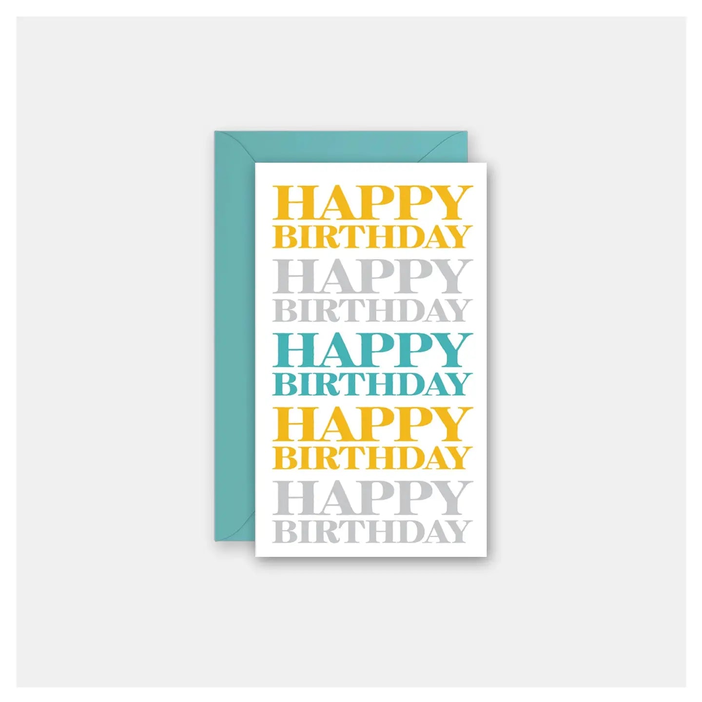 Birthday Repeat Mini Card