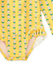 Floral Tile Baby Rashguard Suit