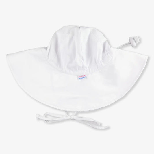 white kids hat on a white background