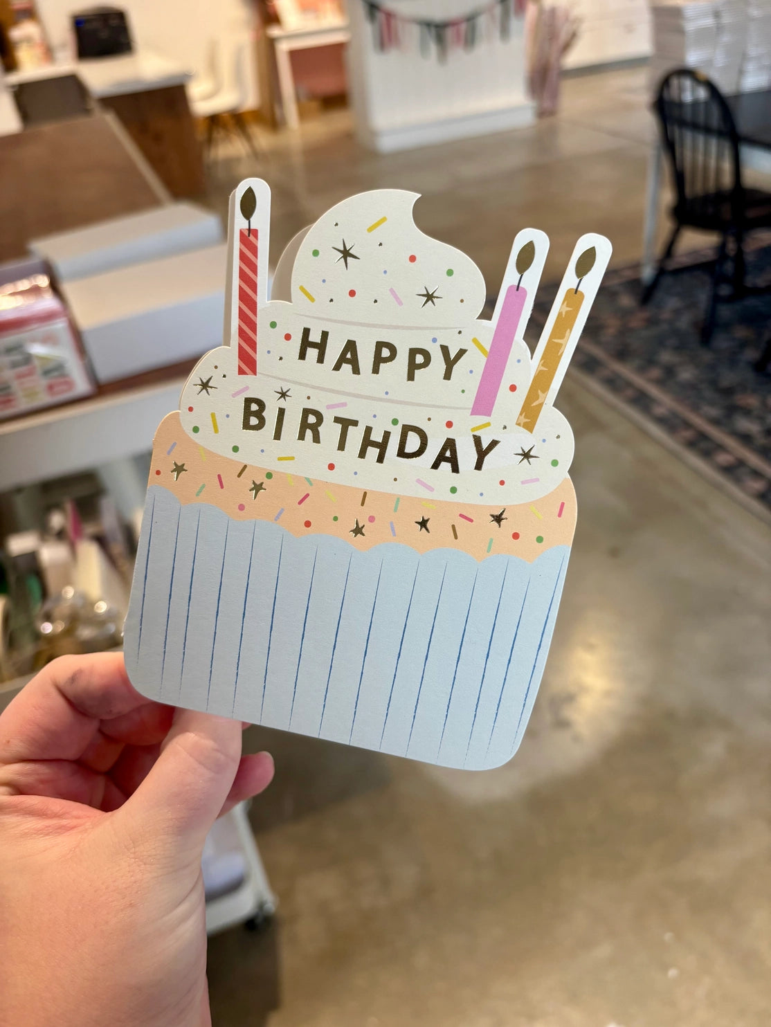 Birthday Cupcake Card