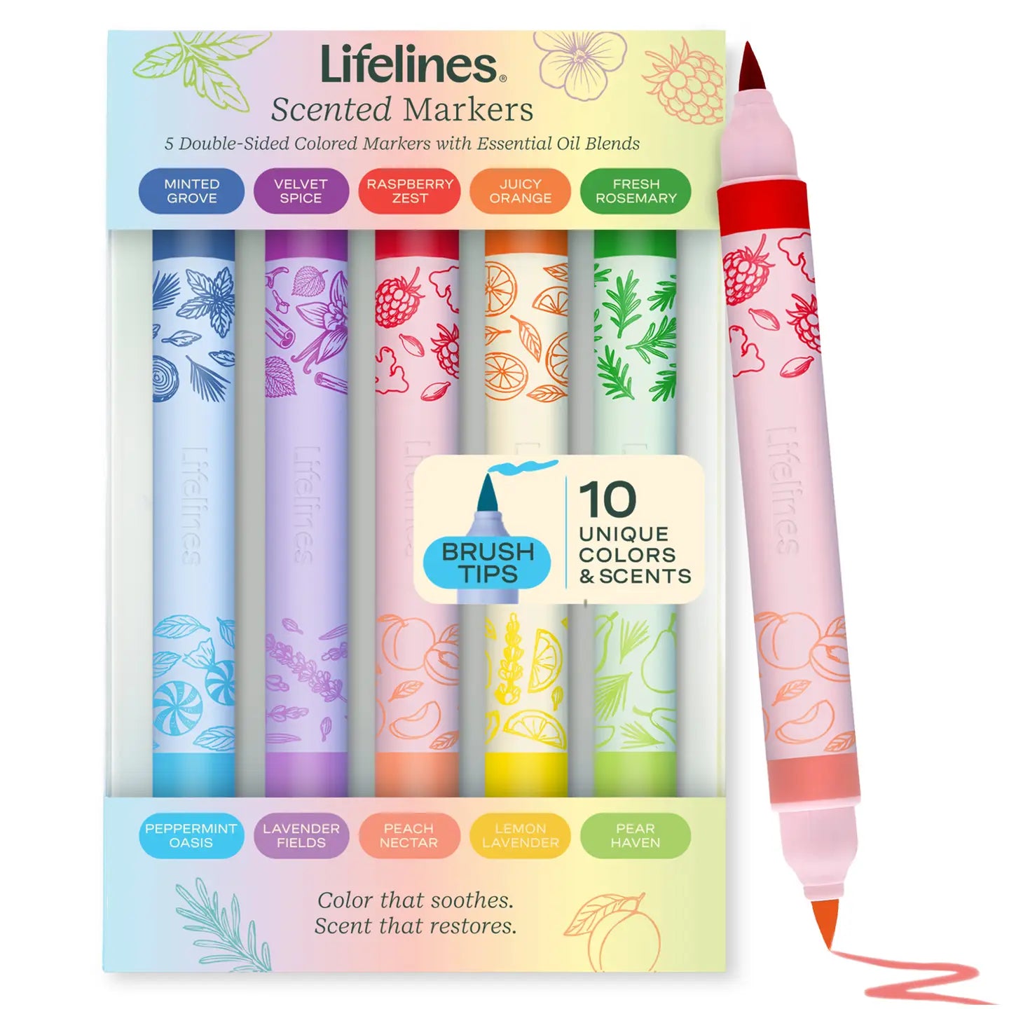 Scented Markers – 10 Colors