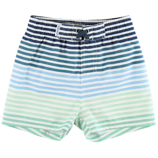 Coastal Stripes Swim Trunks