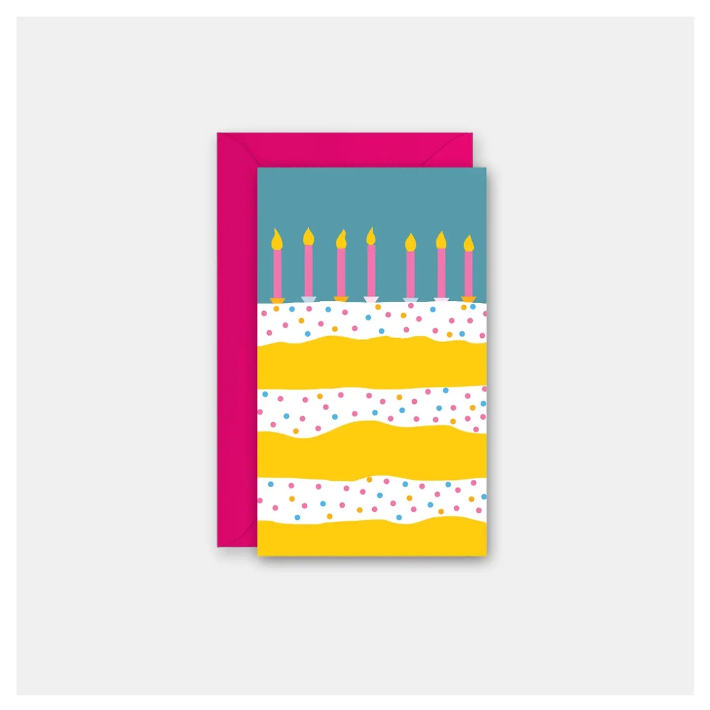 Big Layer Cake Mini Card