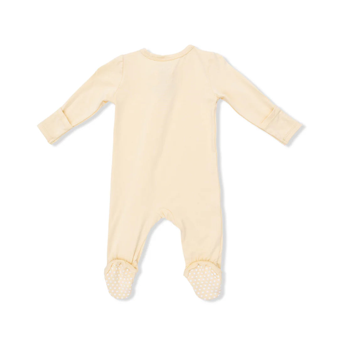 Italian Straw Bamboo Zip Footie