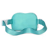 Turquoise Nylon Belt Bag
