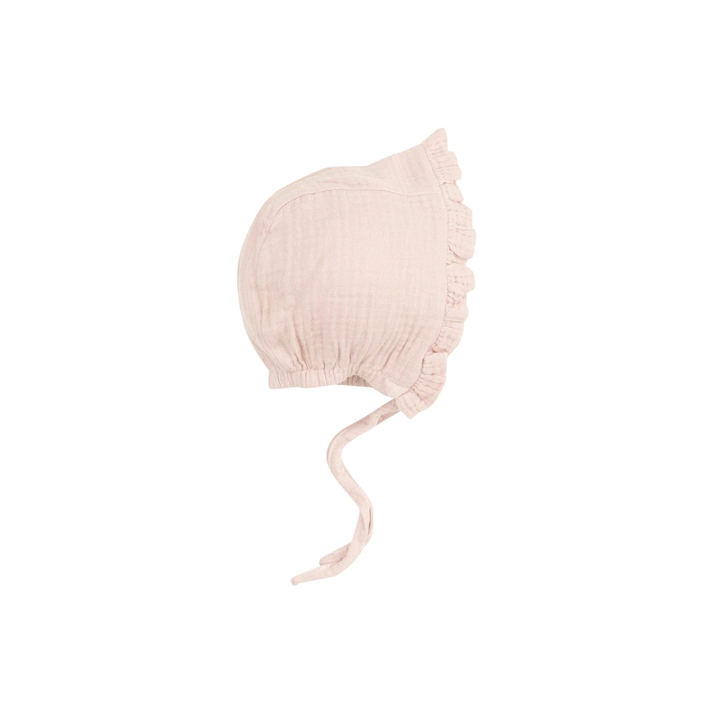 Rose Smoke Muslin Bonnet