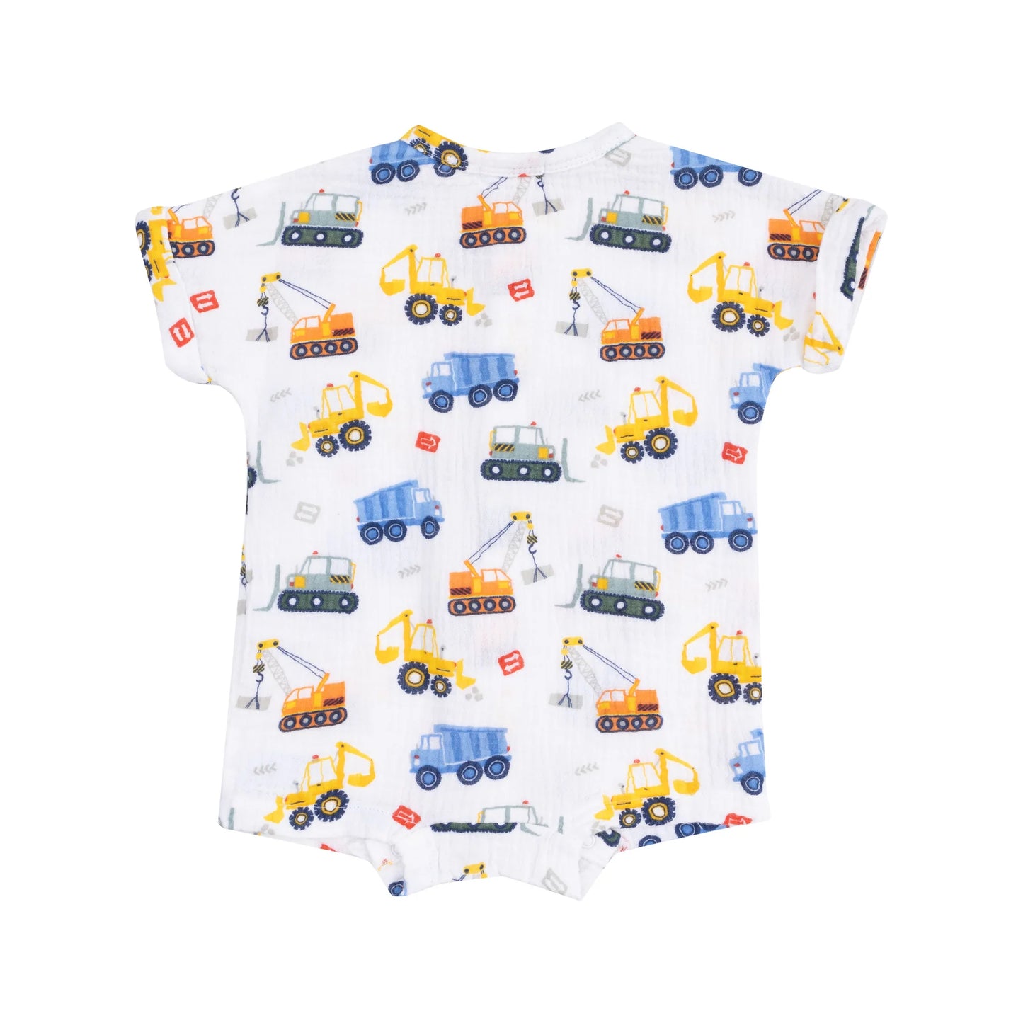 Cool Construction Henley Romper