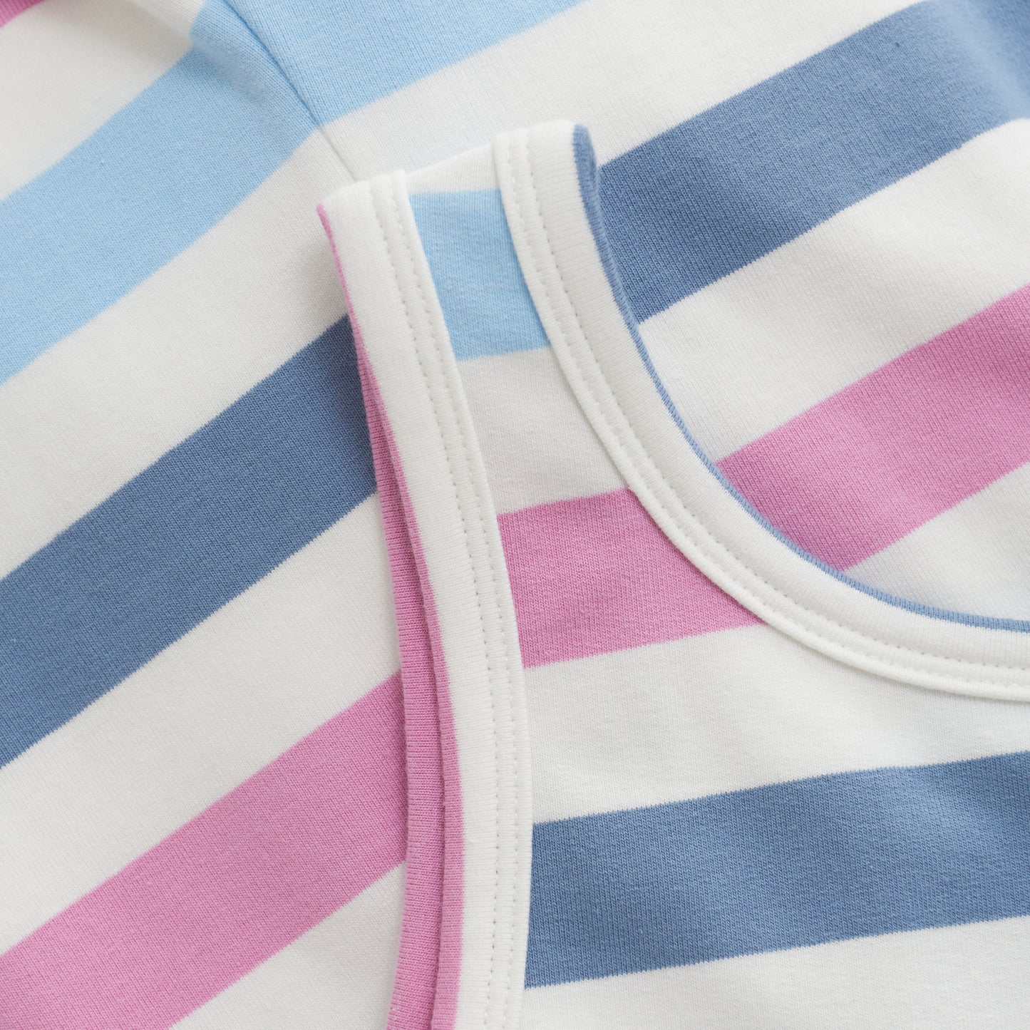Orchid Stripe Romper