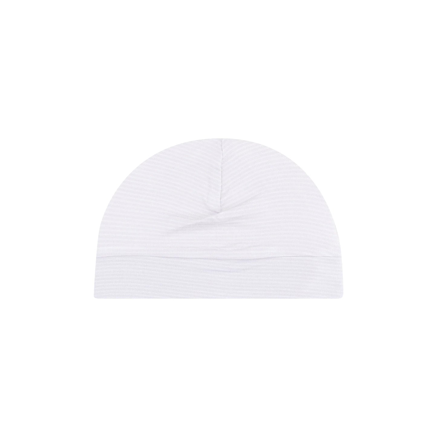 Grey Stripe Beanie Hat