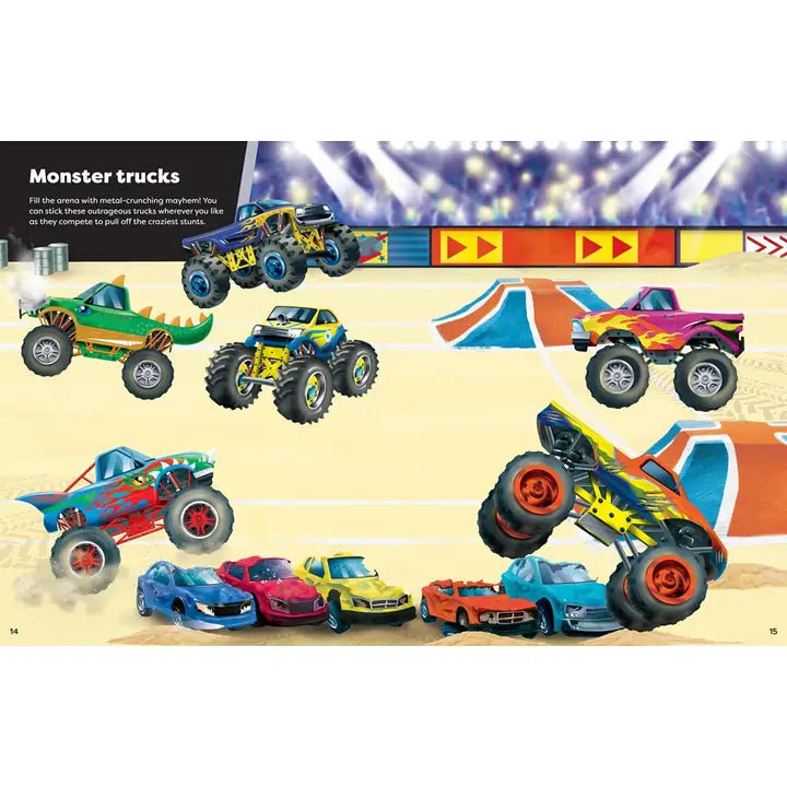 Big Sticker Book of Trucks