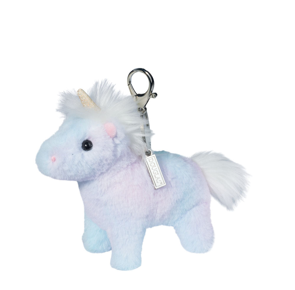 Playful unicorn charm for bags and accessories