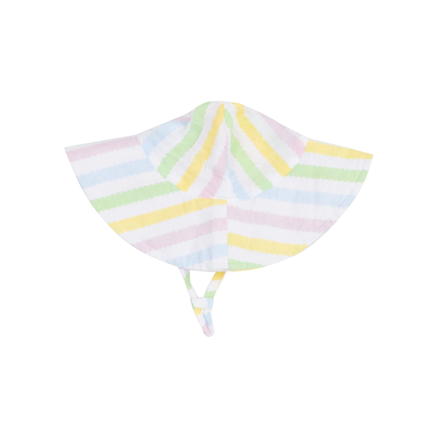 Ric Rac Stripe Muslin Sunhat