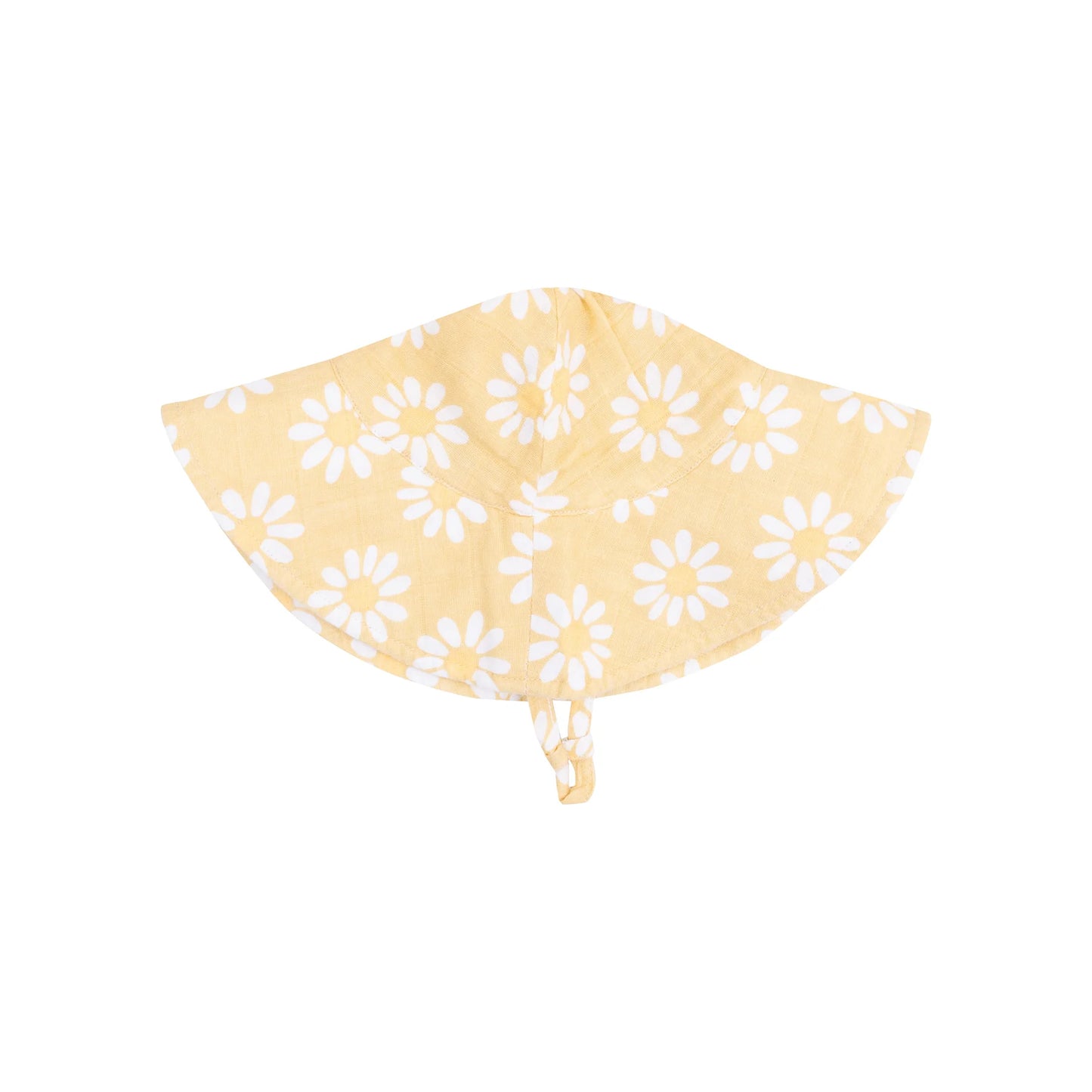 Yellow Daisy Muslin Sunhat