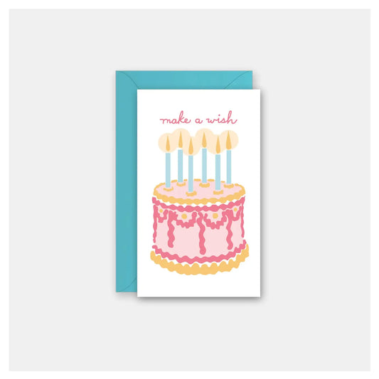 Make A Wish Mini Card