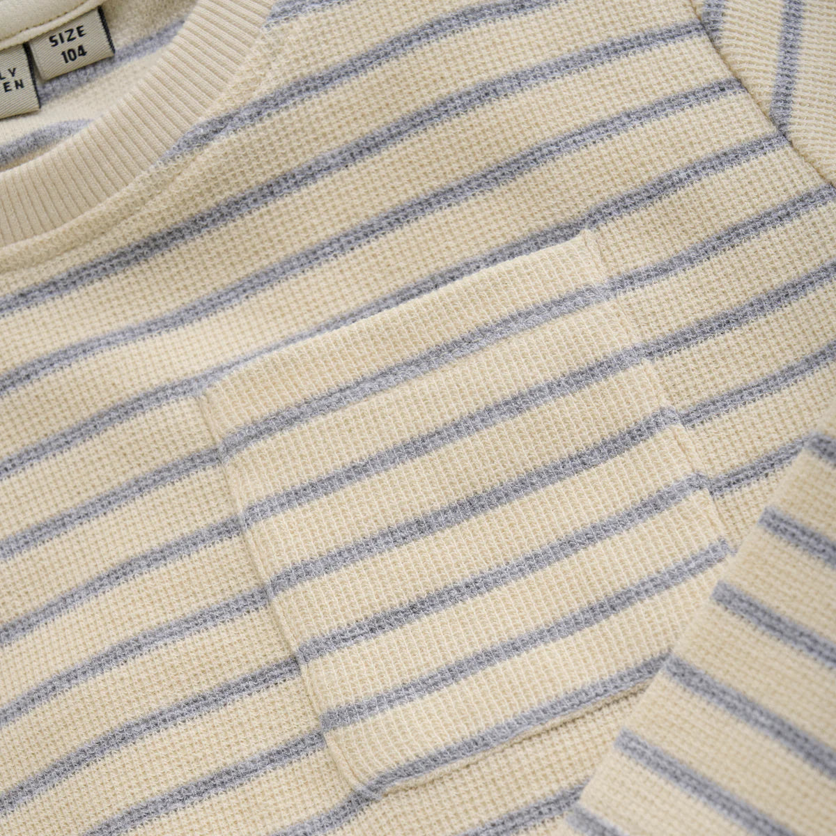 Light Grey Stripe Top