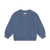 Snack Squad Sweatshirt in Ash Blue, back view