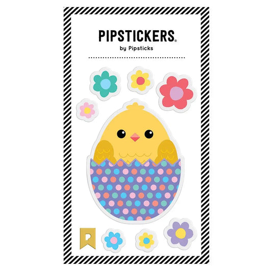Puffy Hatching Chick Sticker Sheet