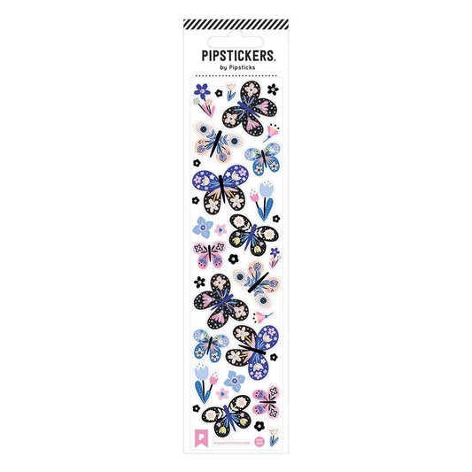 Floral Flight Butterfly Sticker Sheet