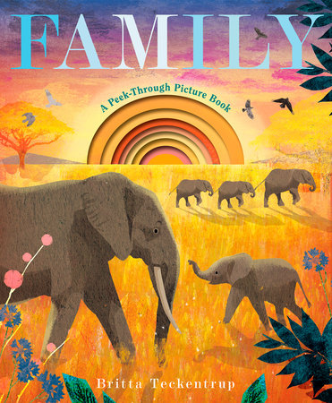 Family A Peek Through Picture Book