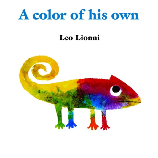 Classic chameleon story about friendship and color discovery