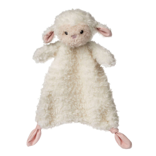 Soft recycled plush lovey for cozy everyday cuddles