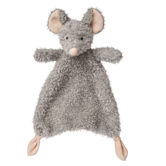 Soft recycled plush lovey for cuddles and comfort