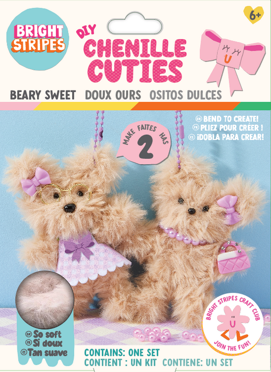 DIY Chenille Cuties Bears