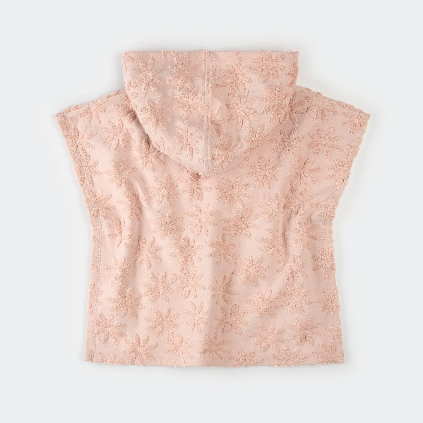 Pink Bursts Beach Poncho