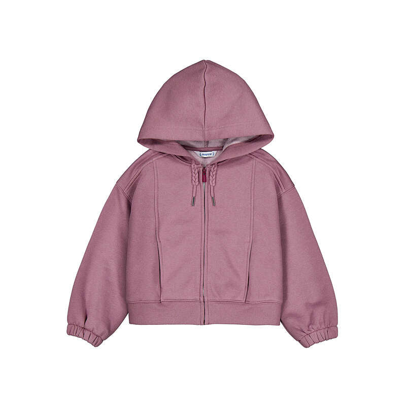 Berry zip hoodie for girls