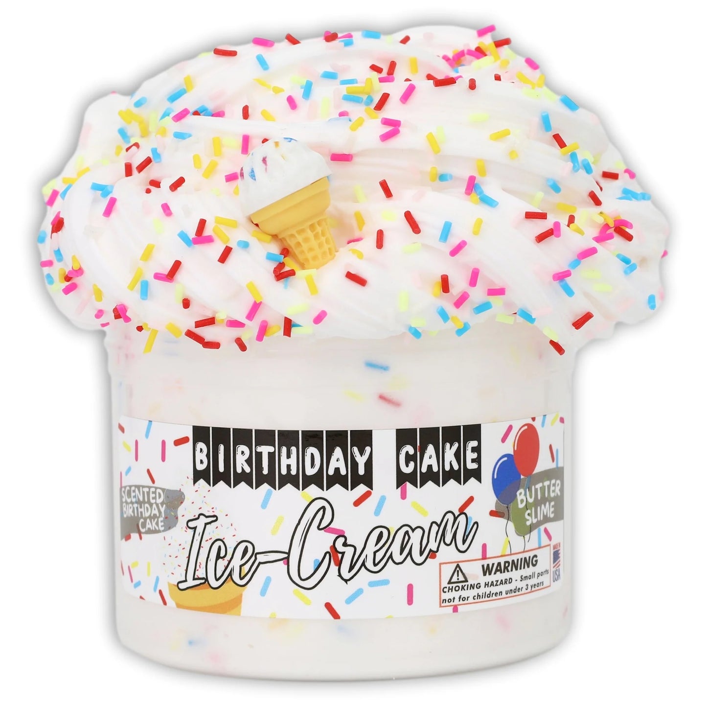 Birthday Cake Butter Slime