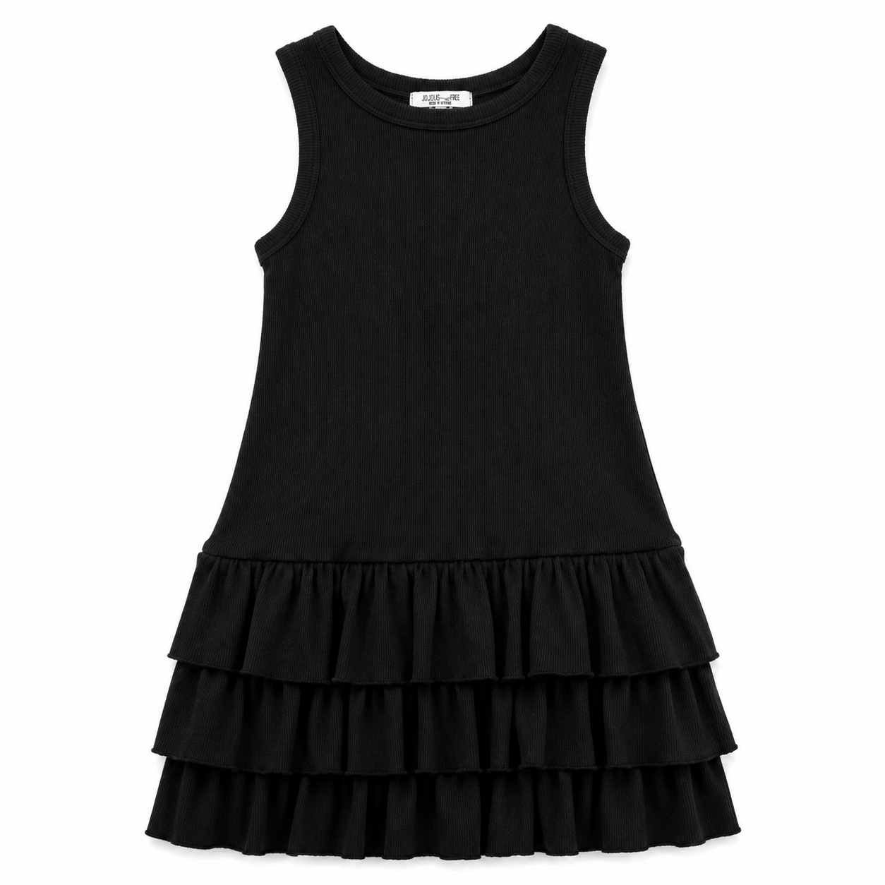 tween black dress Black Tiered Tank Dress | Tween Kids Dress