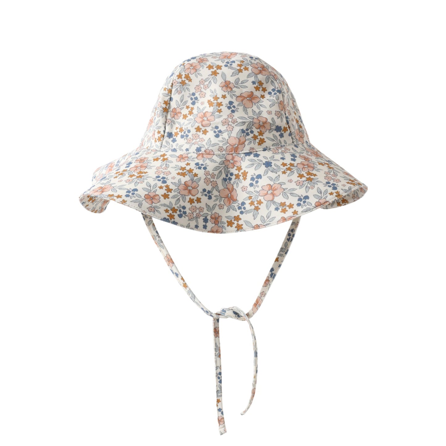 Bloom floral patterned baby swim hat