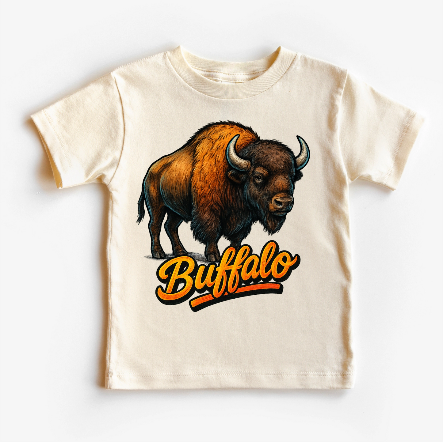 Buffalo on a tshirt