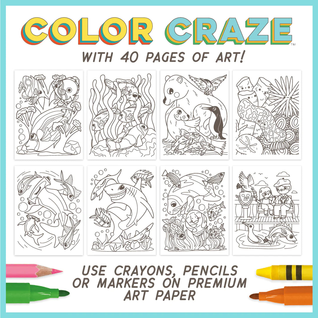 Color Craze: Ocean Pals