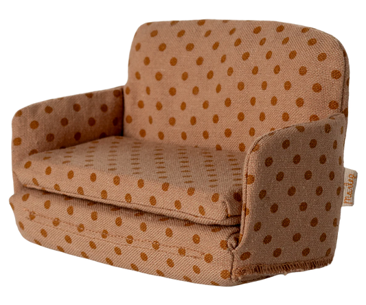 Sofa Bed - Red Dots