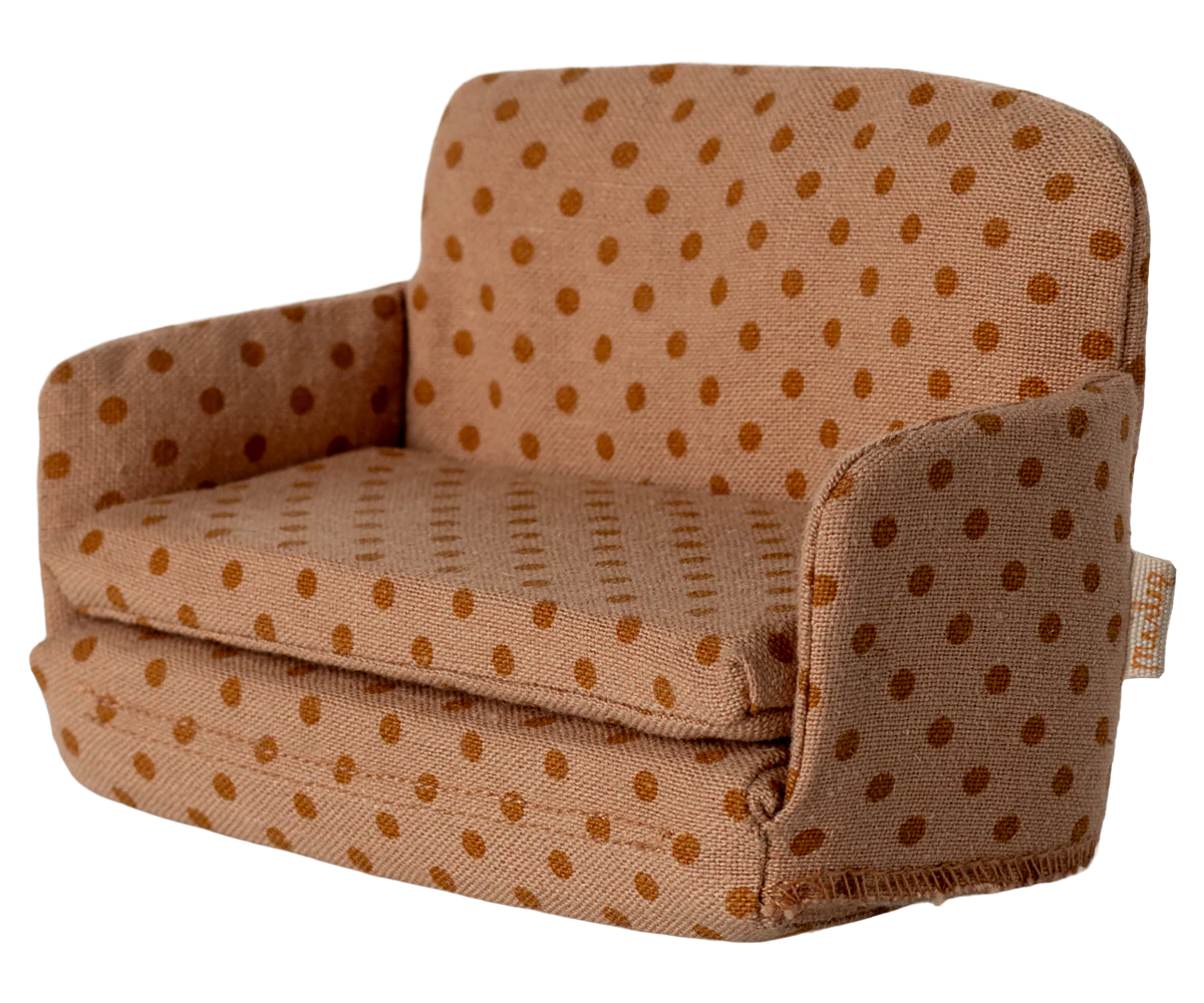 Sofa Bed - Red Dots